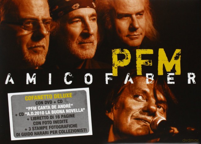 P.F.M - Premiata Forneria Marconi: Amico Faber - 2cd+Dvd [3CD]