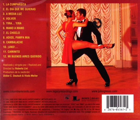 Julio Iglesias: Tango [CD]