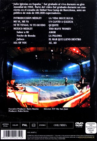 Julio Iglesias: En Espana [DVD]
