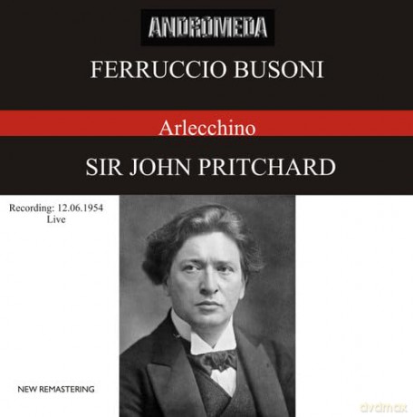 Busoni: Arlecchino: Gester Malbin Wa [CD]
