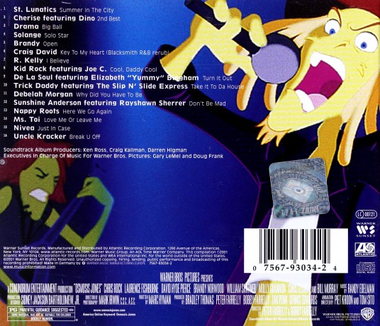 Osmosis Jones soundtrack [CD]
