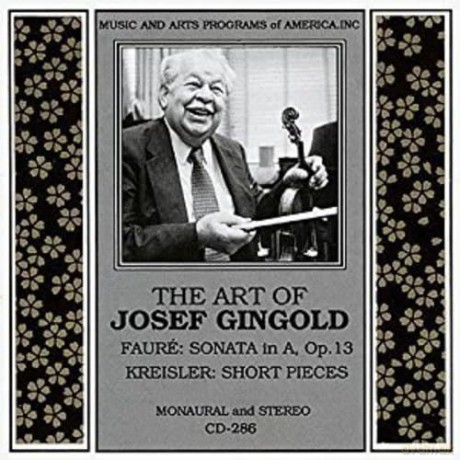 Gingold: Art Of Josef Gingold [CD]