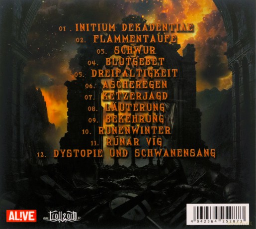Obscurity: Ascheregen [CD]