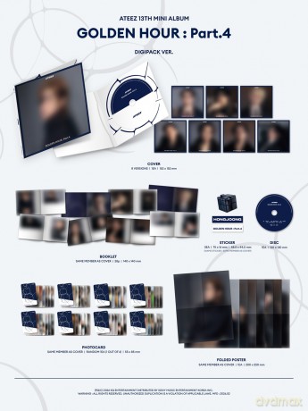 Ateez Golden Hour: Part.4 [CD]