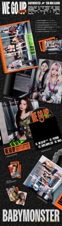 Babymonster -[We Go Up] Photobook - Version B: Babymonster-[We Go Up] Photobook - Version B [CD]