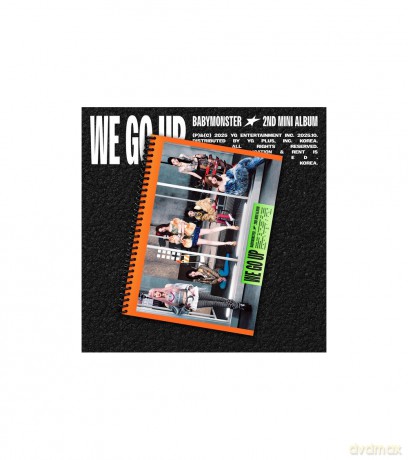 Babymonster -[We Go Up] Photobook - Version B: Babymonster-[We Go Up] Photobook - Version B [CD]