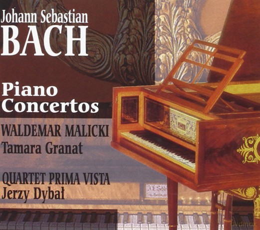 Malicki - Granat - Prima Vista Quartet: Bach - Piano Concertos [CD]