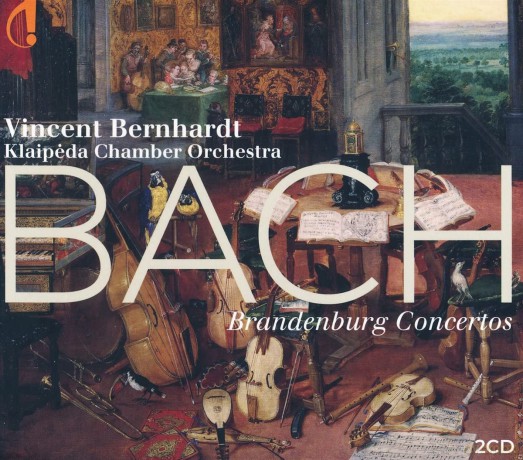 Vincent Bernhardt Klaipeda Ch: Bach Brandenburg Concertos [CD]