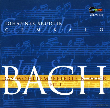 Skudlik Johannes: Bach Wtk Teil 1 Cembalo [2CD]