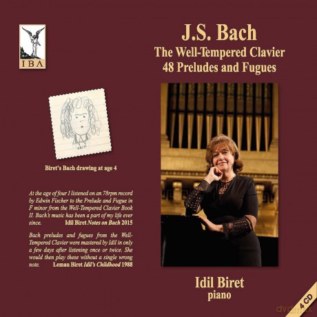 Biret Idil: Bach: Das Wohltemperierte Klavier [4CD]