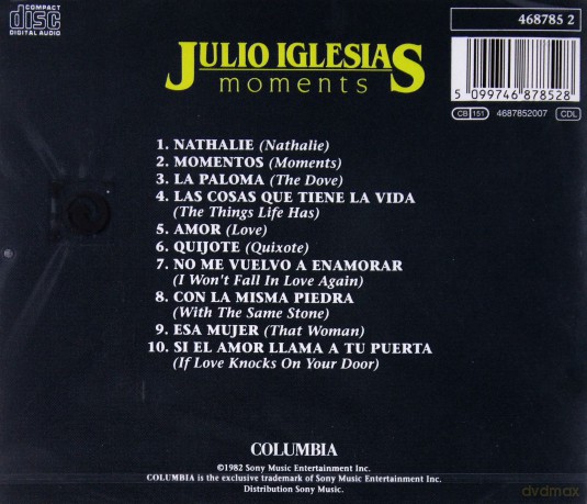 Julio Iglesias: Momentos [CD]