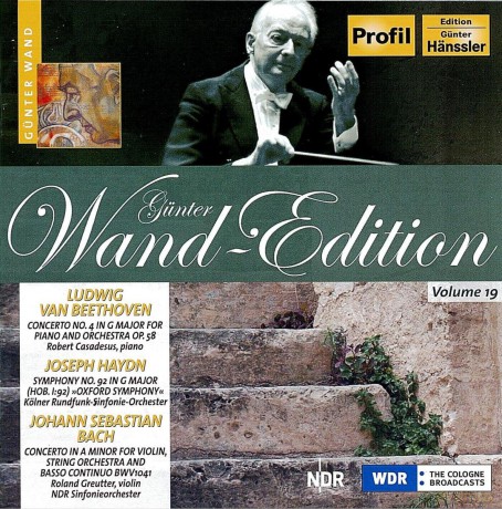 Casadesus - Greutter - Wand - Wdr So: Beethoven - Haydn - Bach [CD]