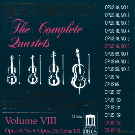 Orford String Quartet: Beethoven L. String Quartets [CD]