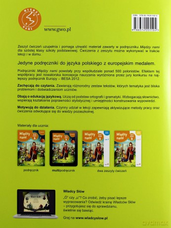 Język Polski Szkoła Podstawowa 6/1 Między Nami ćwiczenie [KSIĄŻKA]