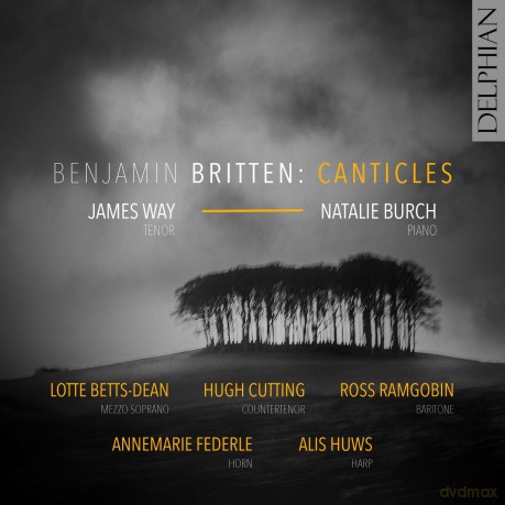 James Way Natalie Burch Lott: Benjamin Britten Canticles L [CD]