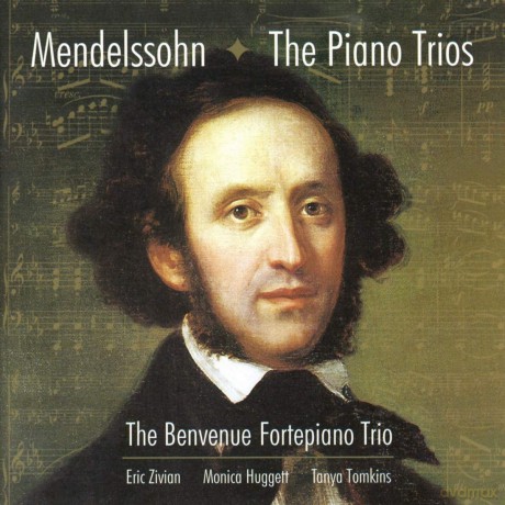 Benvenue Fortepiano Trio The-Mendelssohn Piano Trios: Benvenue Fortepiano Trio The-Mendelssohn Piano Trios [CD]