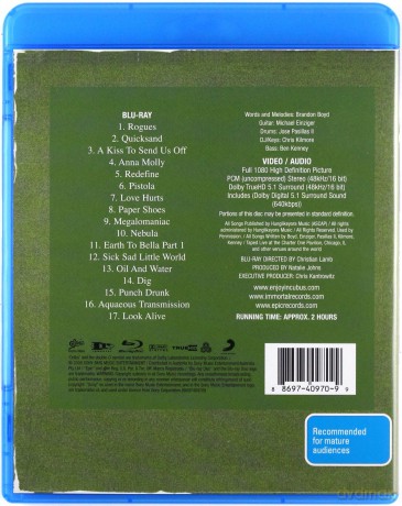 Incubus: Look Alive [Blu-Ray]