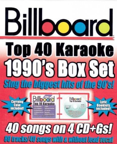 Billboard Top 40 Karaoke: 1990'S Box Set-V/A [4CD]