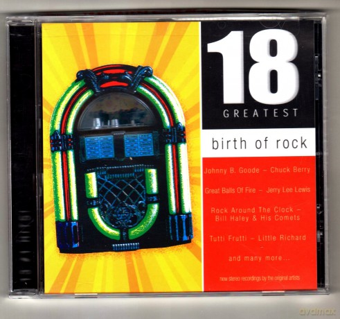 BIRTH OF ROCK-Chuck Berry,Jerry Lee Lewis,Fats Domino,Carl Perkins... [CD]