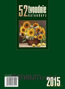 Kalendarz 2015 Biurkowy - 52T zieleń [KALENDARZ]