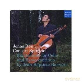 Jonas Iten: Barriere: Six Sonatas For Cello and Basso Continuo [SACD]