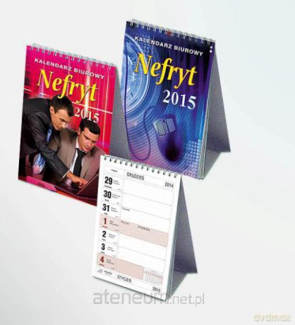Kalendarz 2015 Biurkowy Nefryt pionowy [KALENDARZ]