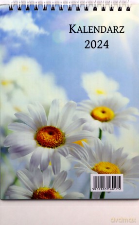 Kalendarz 2024 biurkowy stojący [KALENDARZ]