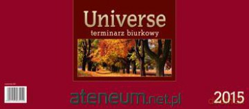 Kalendarz 2015 Biurkowy Stojący Bordo [KALENDARZ]