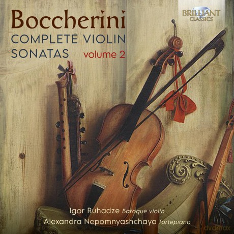 Igor Ruhadzealexandra Nepomny: Boccherini Complete Violin So [CD]