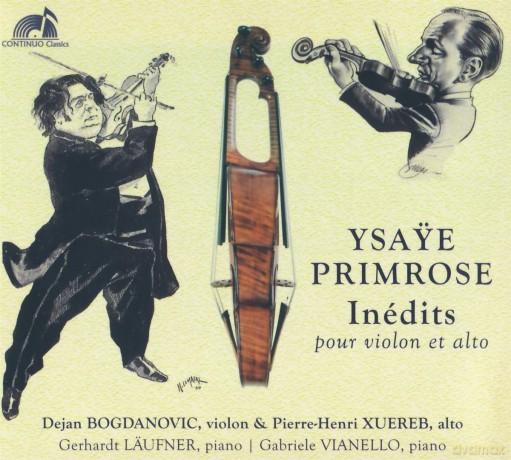 Bogdanovic: Bogdanovic/Xuereb/Laufner-Ysaye/Primrose - Inedits [CD]
