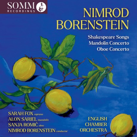 Borenstein Nimrod/English Cham: Borenstein: Shakespeare-Lieder/Mandoline [CD]