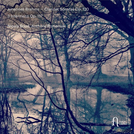 Nicola Boud Anthony Romaniuk: Brahms Clarinet Sonatas Op. 1 [CD]