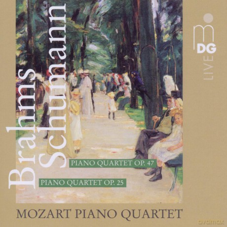 Brahms: Brahms/R.Schumann-Mozart Piano Quartet [CD]