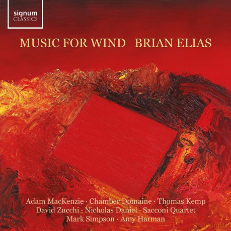 Adam Mackenzie Chamber Domaine Thomas Kemp Davi: Brian Elias Music For Wind [CD]