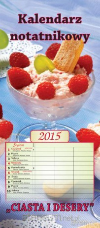 Kalendarz 2015 Notatnikowy [KALENDARZ]