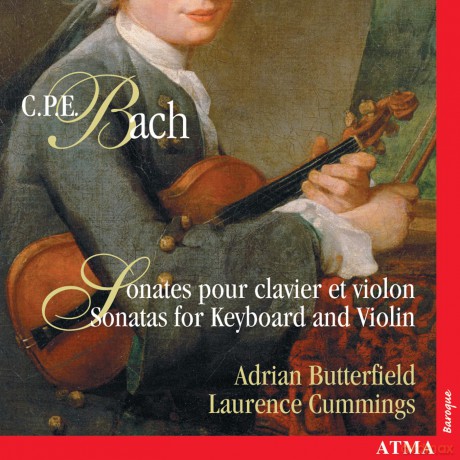 Butterfield Adrian: Butterfield Adrian/Cummings-Cpe Bach Violin Sonatas [CD]