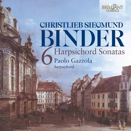 Paolo Gazzola: C.S. Binder 6 Harpsichord Son [CD]