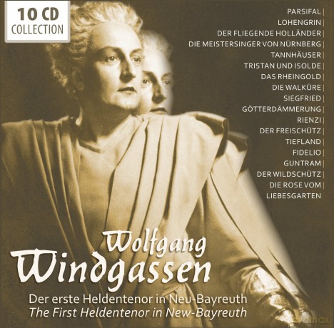 Wolfgang Windgassen: The First Heldentenor In New-Bayreuth (BOX) [10CD]