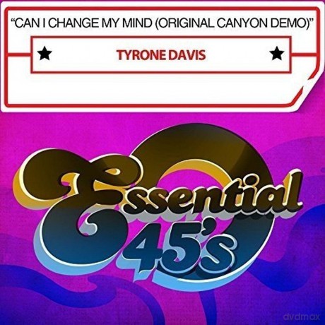 Davis Tyrone: Can I Change My Mind [CD]