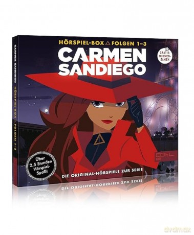 Carmen Sandiego: Carmen Sandiego-(1-3)HSP Box Blumen [3CD]