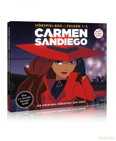 Carmen Sandiego: Carmen Sandiego-(1-3)HSP Box TV [3CD]