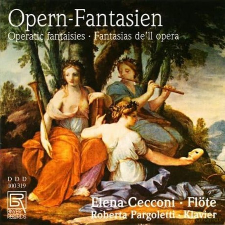 Cecconi: Cecconi/Pargoletti-Operatic Fantaisies For Flute [CD]