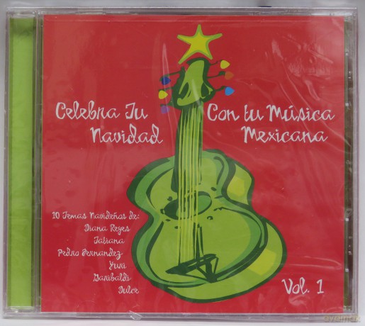 CELEBRA JU CON TU MUSICA NAVIDAD MEXICANA-Diana Reyes,Pedro Hernandez, [CD]