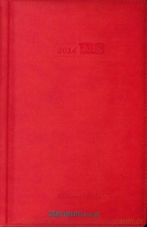 Kalendarz nauczyciela 2014/2015 czerwony [KALENDARZ]