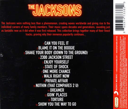 The Jacksons: Can You Feel It: The Jacksons Collection [CD] (Michael Jackson)