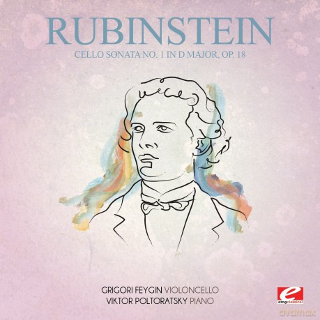 Rubinstein: Cello Sonata 1 In D Major 18 [CD]