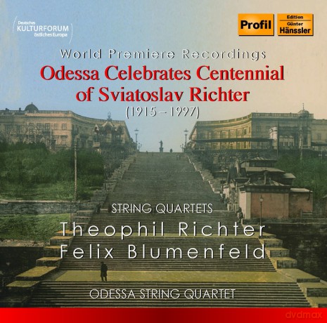 Centennial Of Richter-Odessa String Quartet: Centennial Of Richter-Odessa String Quartet [CD]