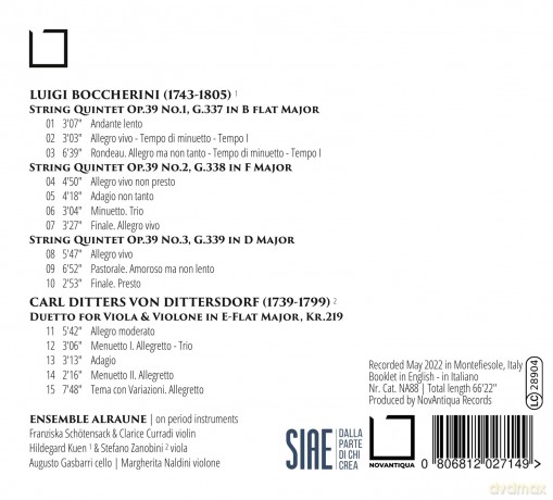 Ensemble Alraune: Chamber Music With Double Bass [CD]