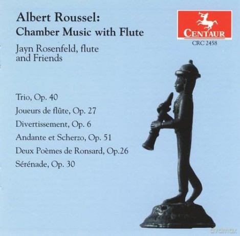 Roussel: Chamber Music With Flute: Trio Op 40 (1929) [CD]