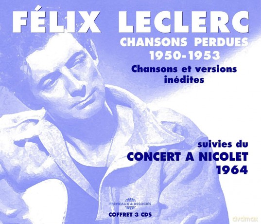 Leclerc Felix: Chansons Perdues 1950-53 [3CD]